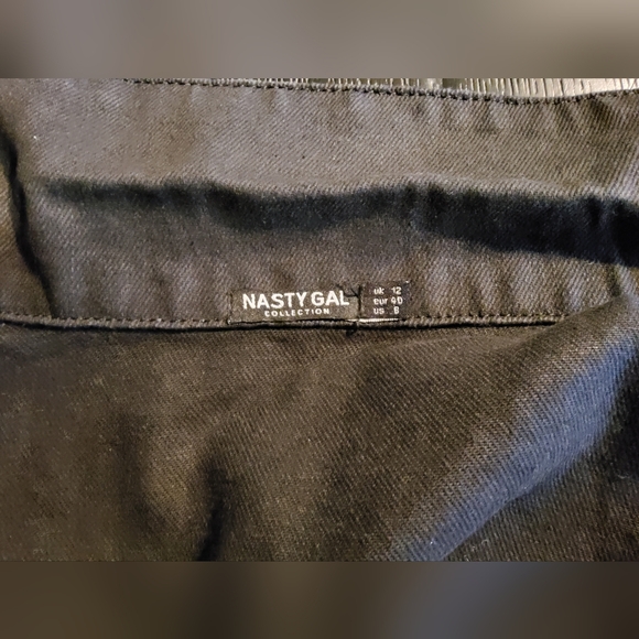 NastyGal Collection-Diamante Denim Jacket Size ,8 - Picture 10 of 12